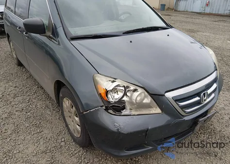 2006 Honda Odyssey Lx из США, поврежденный, VIN 5FNRL38206B086233